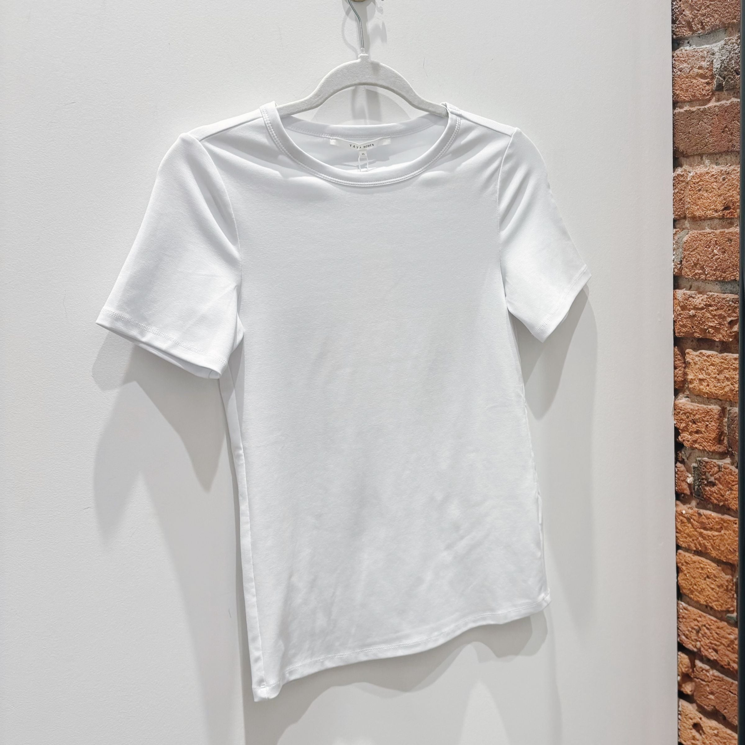 YAYA Perfect Crewneck T-Shirt — White
