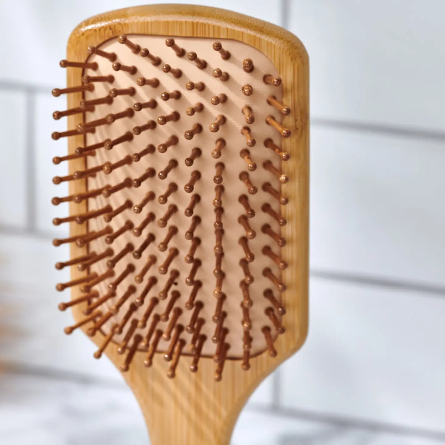 Brosse à cheveux en bambou
