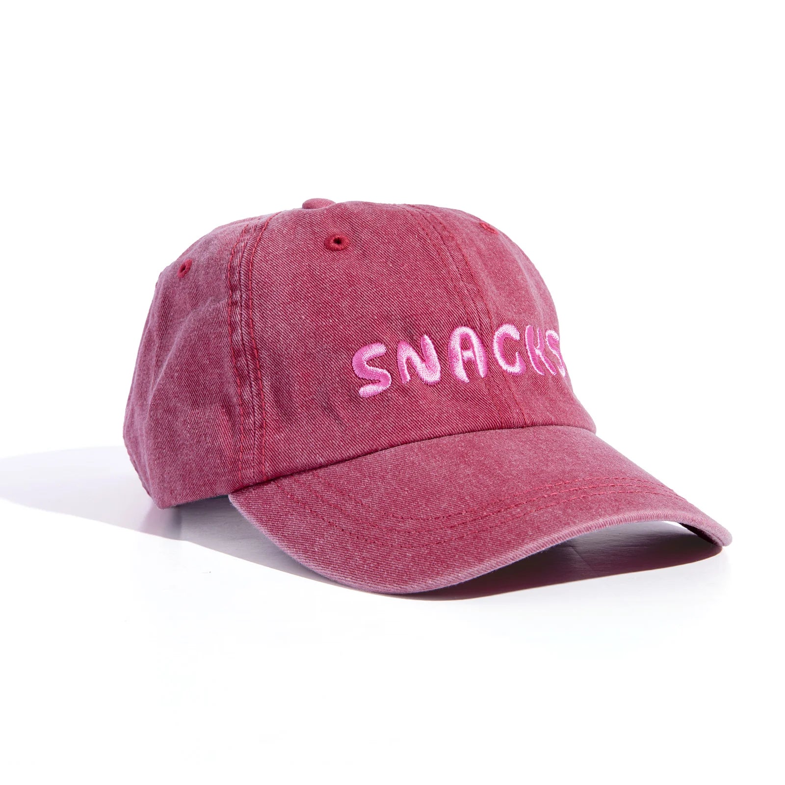 Snacks Embroidered Baseball Hat - Public Mercantile