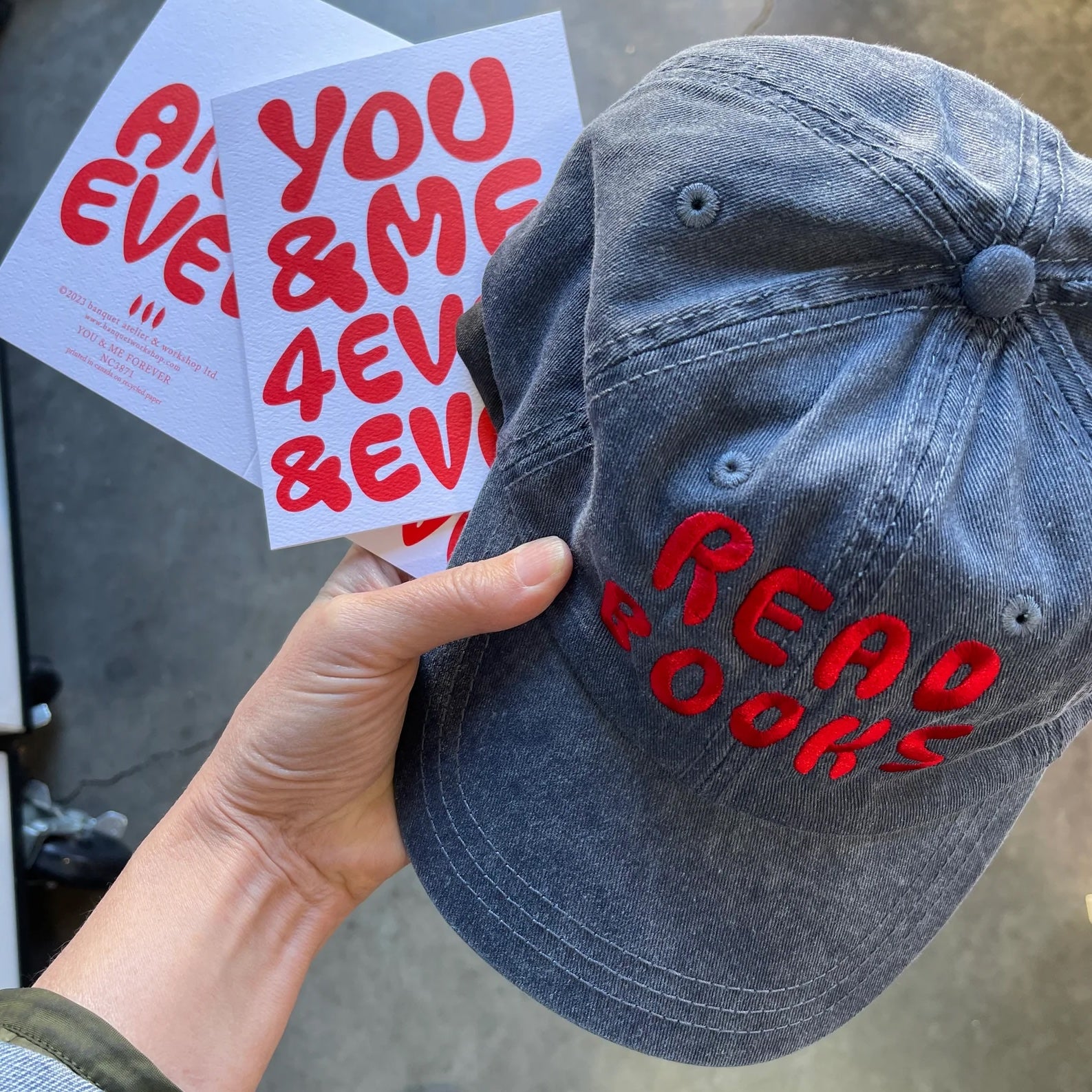 Read Books Embroidered Baseball Hat - Public Mercantile