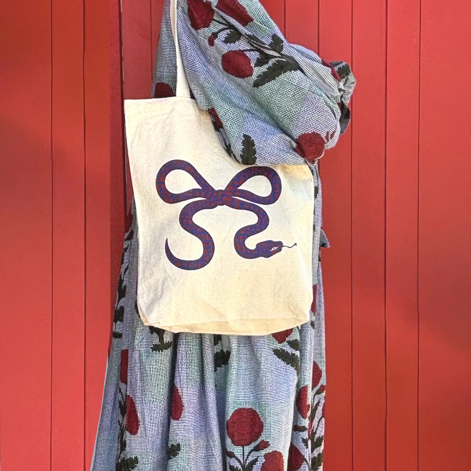 Snake Bow Tote Bag - Public Mercantile
