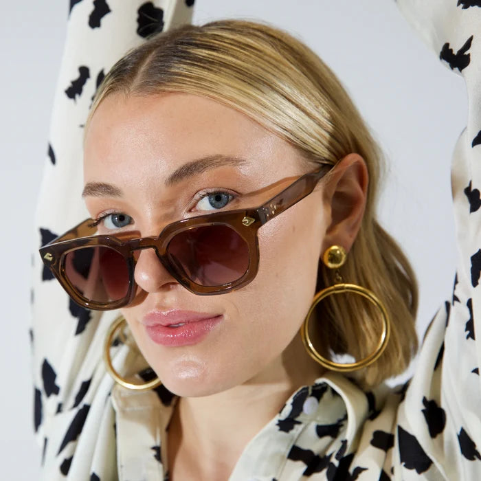 Shady Lady Quinn Sunglasses - Amber - Public Mercantile