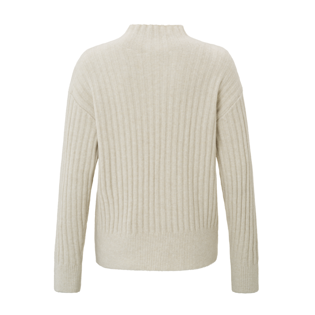 Highneck Sweater — Birch Sand