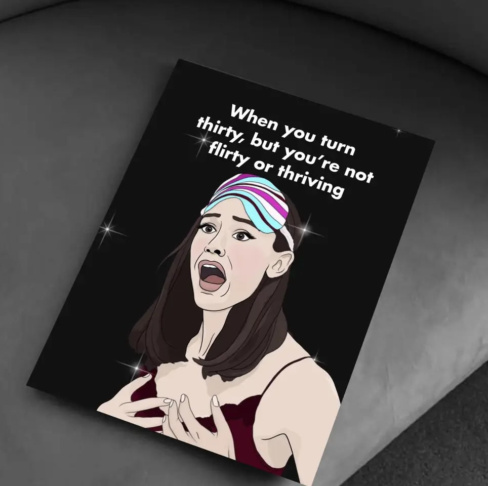 13 Going on 30 Card - Public Mercantile