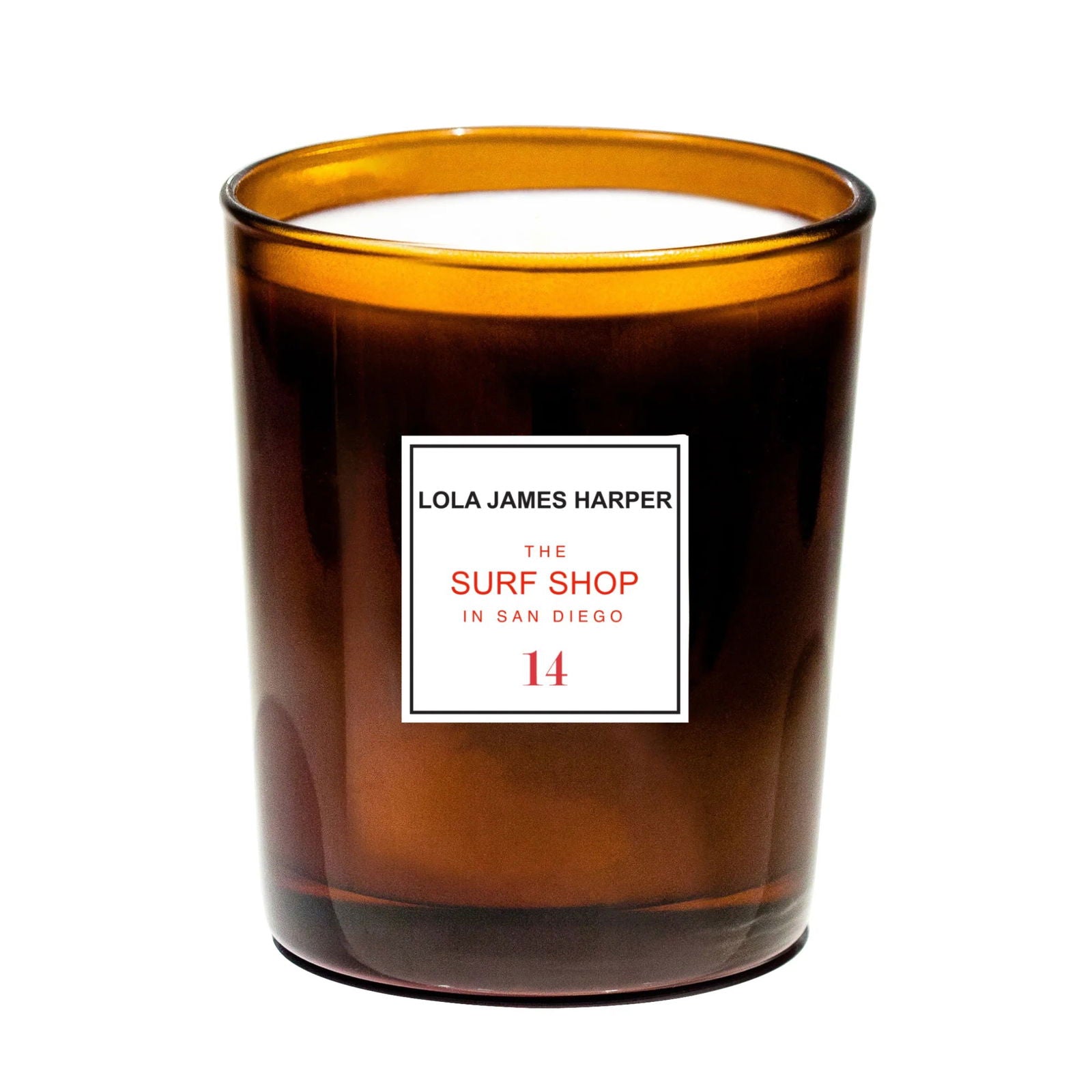 14 The Surf Shop in San Diego Candle — Lola James Harper - Public Mercantile