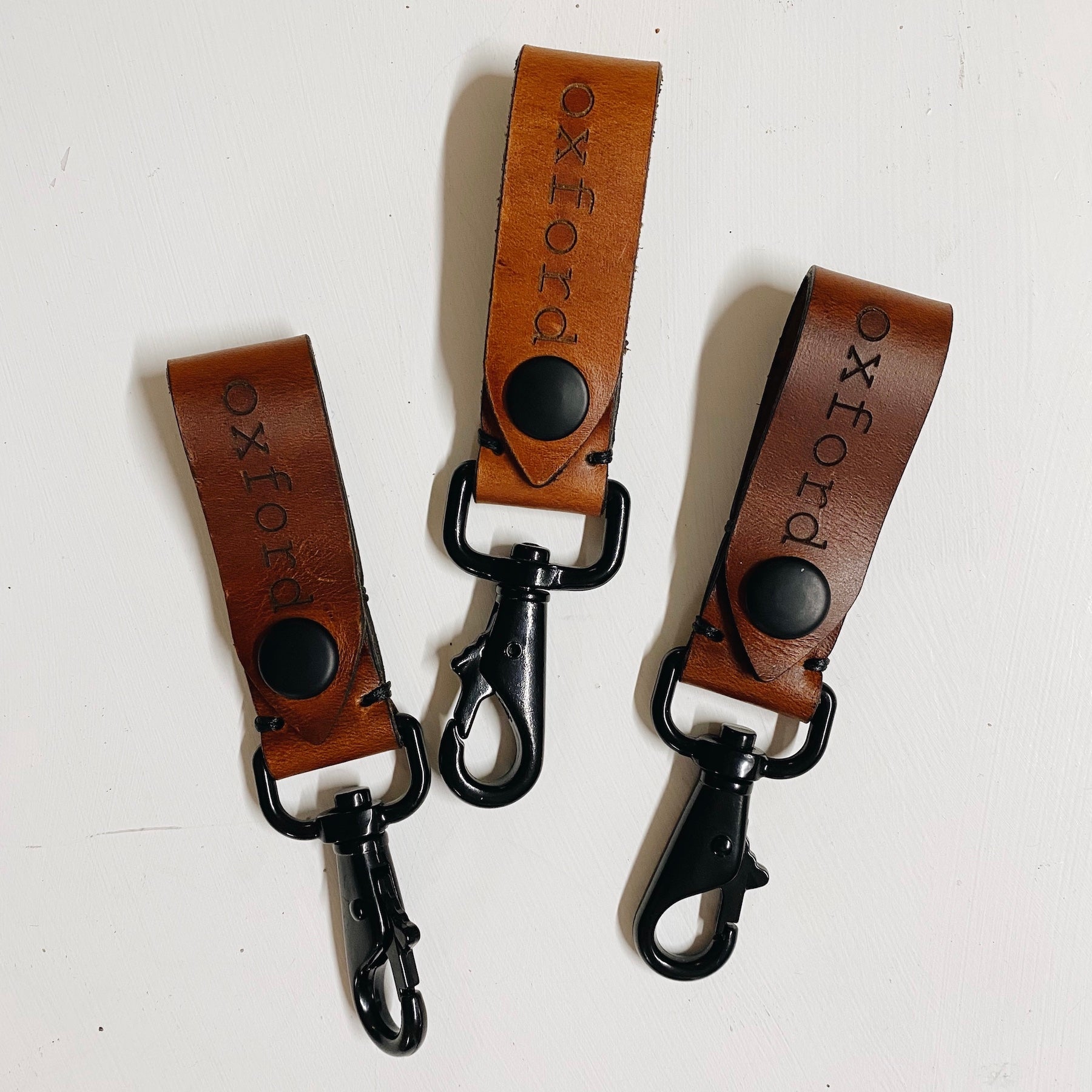 Oxford Leather Keyfob