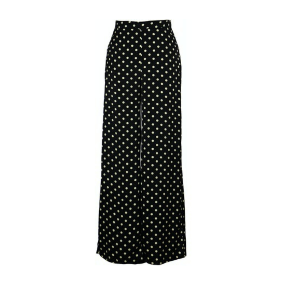 Lucy Paris Rue Pants — Black/Cream Dots