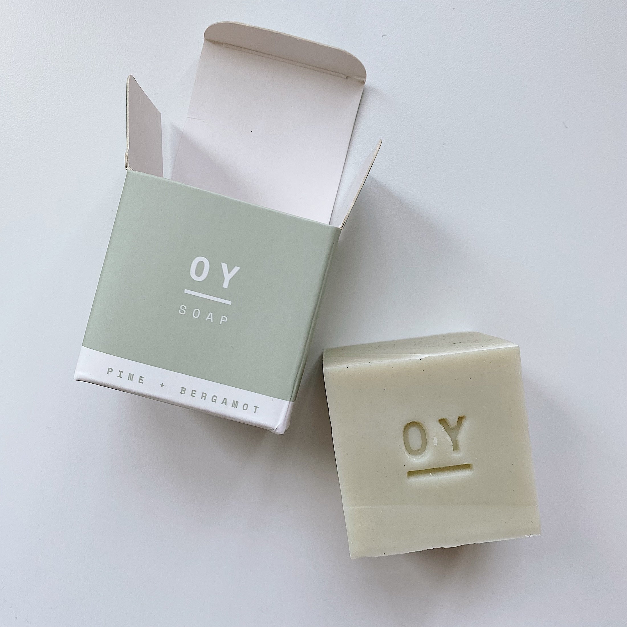 Pine + Bergamot Soap Cube — OY Soap