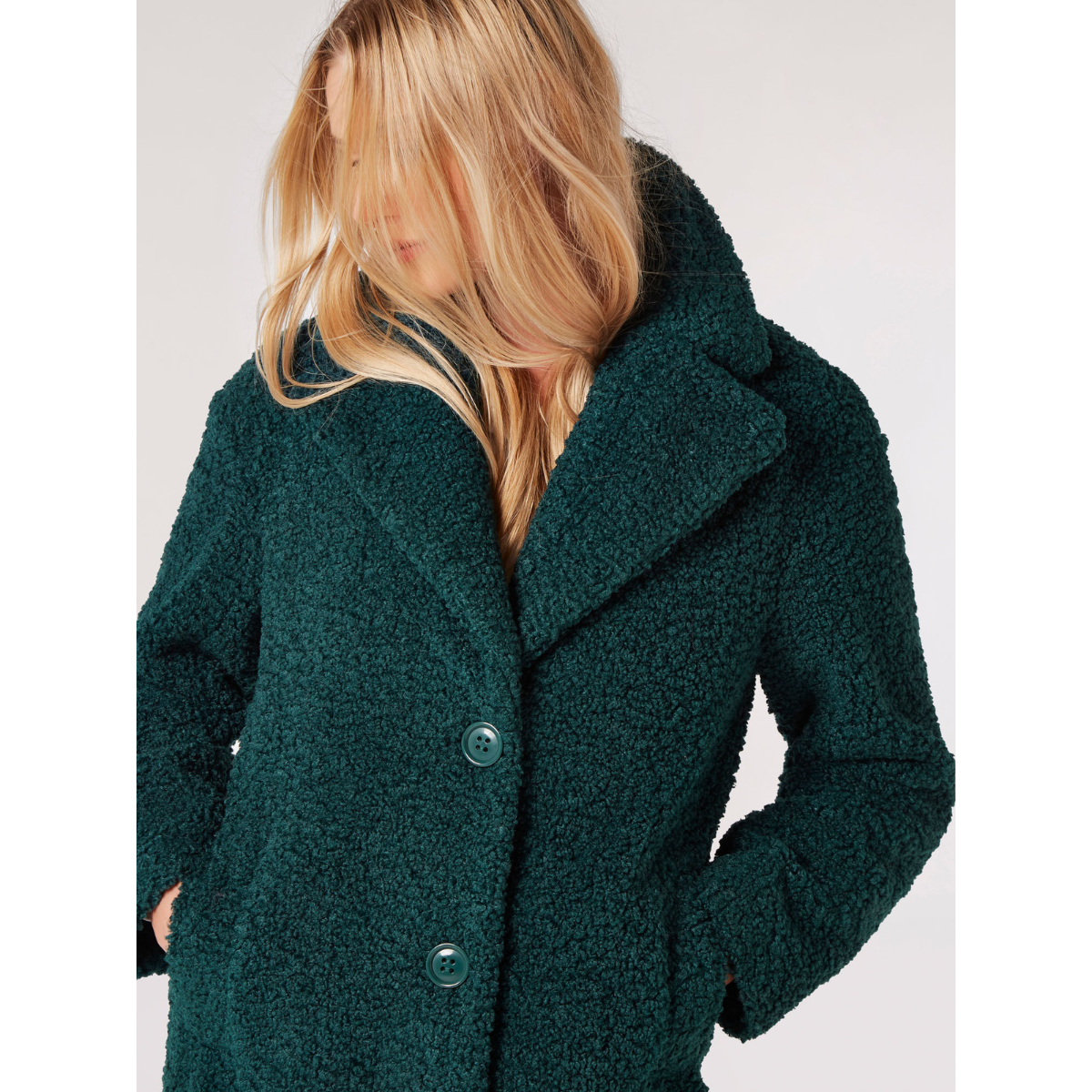 Long Borg Jacket — Green