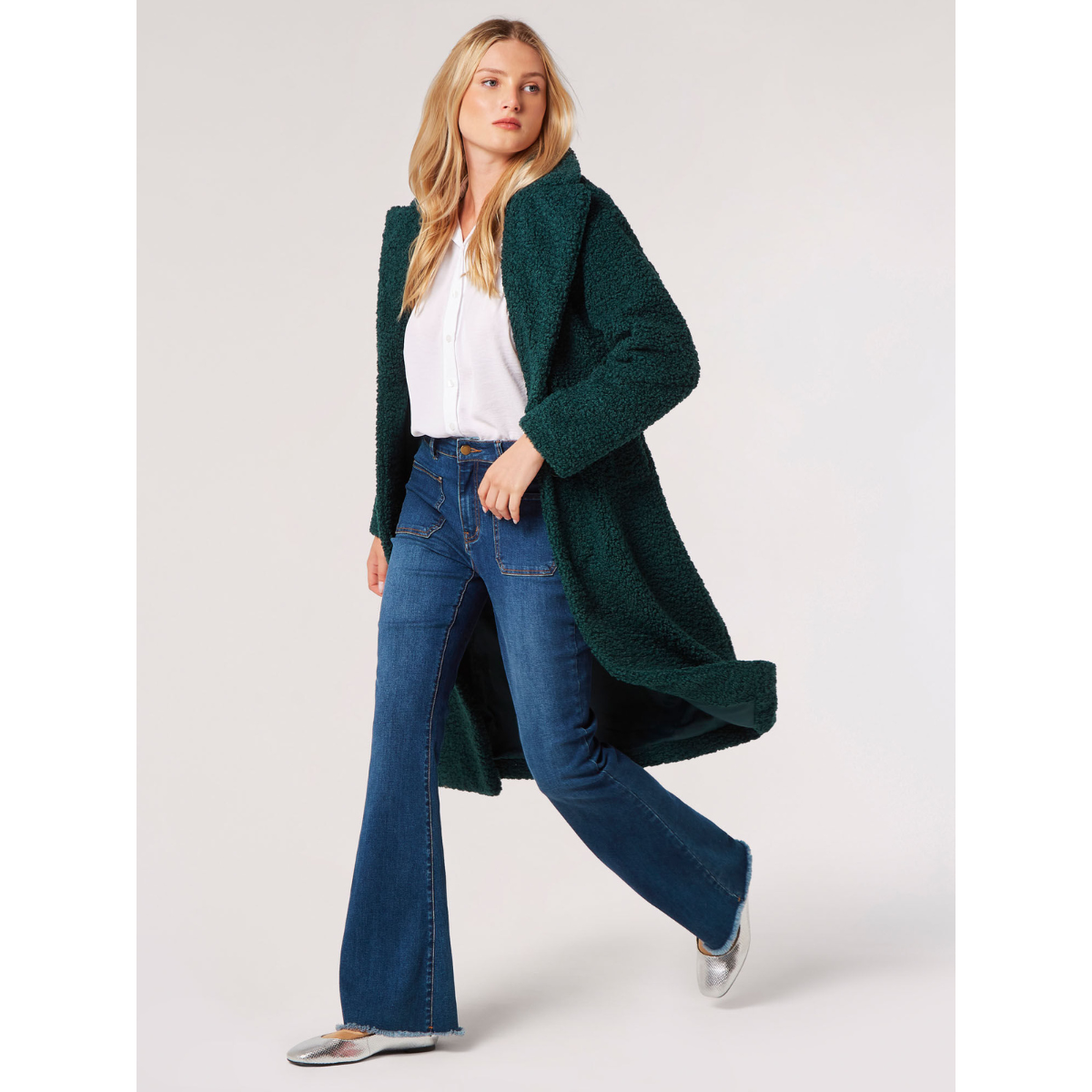 Long Borg Jacket — Green