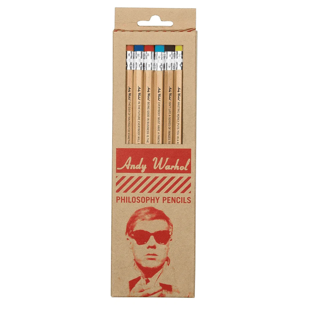 Andy Warhol Philosophy Pencil Set - Public Mercantile