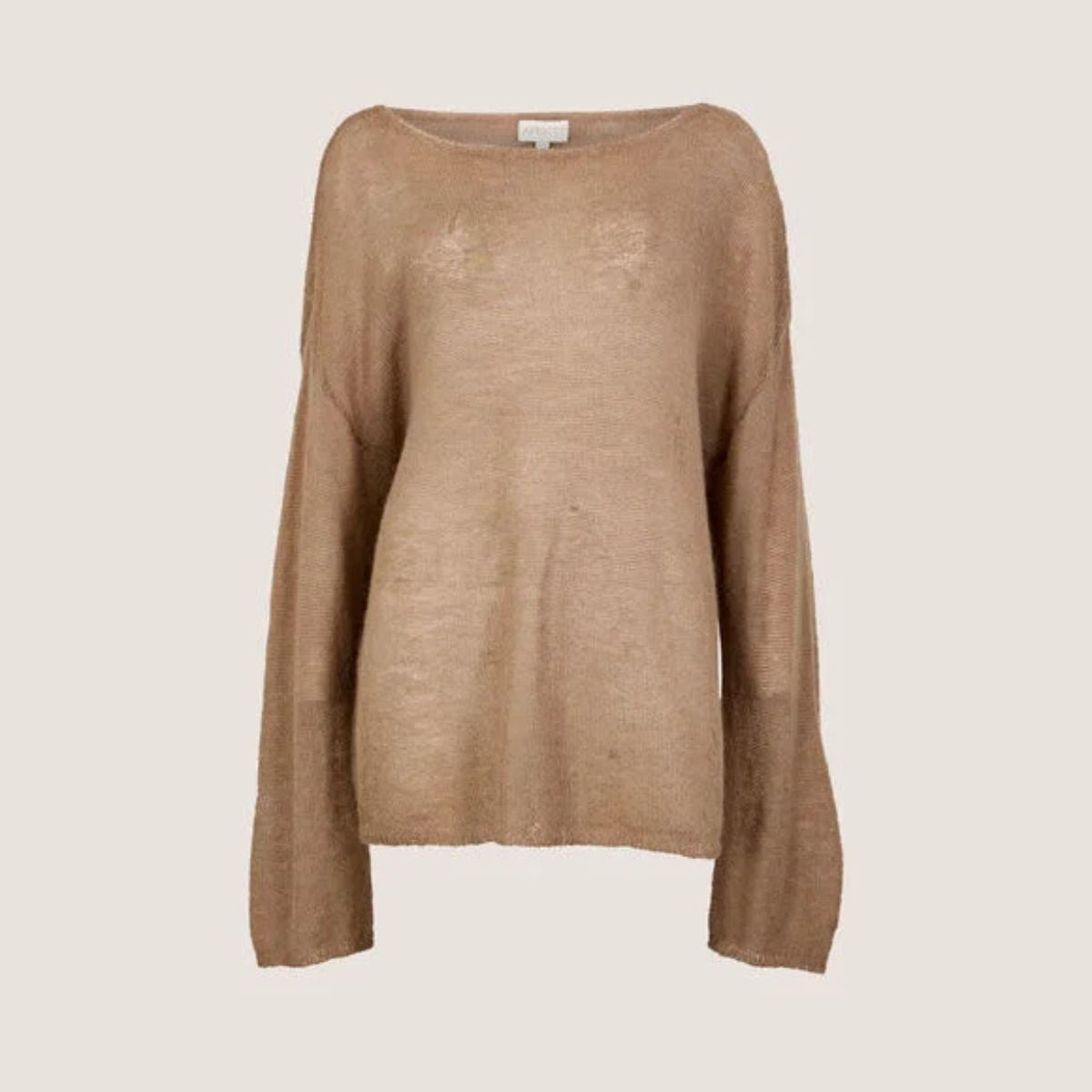 Oversized Mohair Sweater — Camel - Public Mercantile