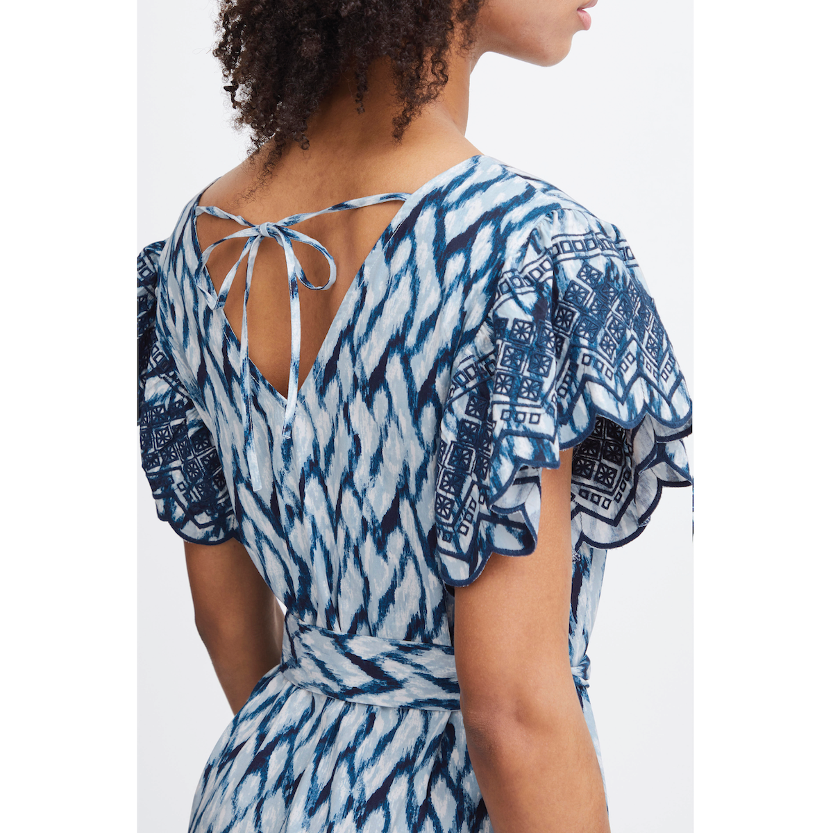 Atelier Rêve Nellio Waterline Print Dress - Public Mercantile