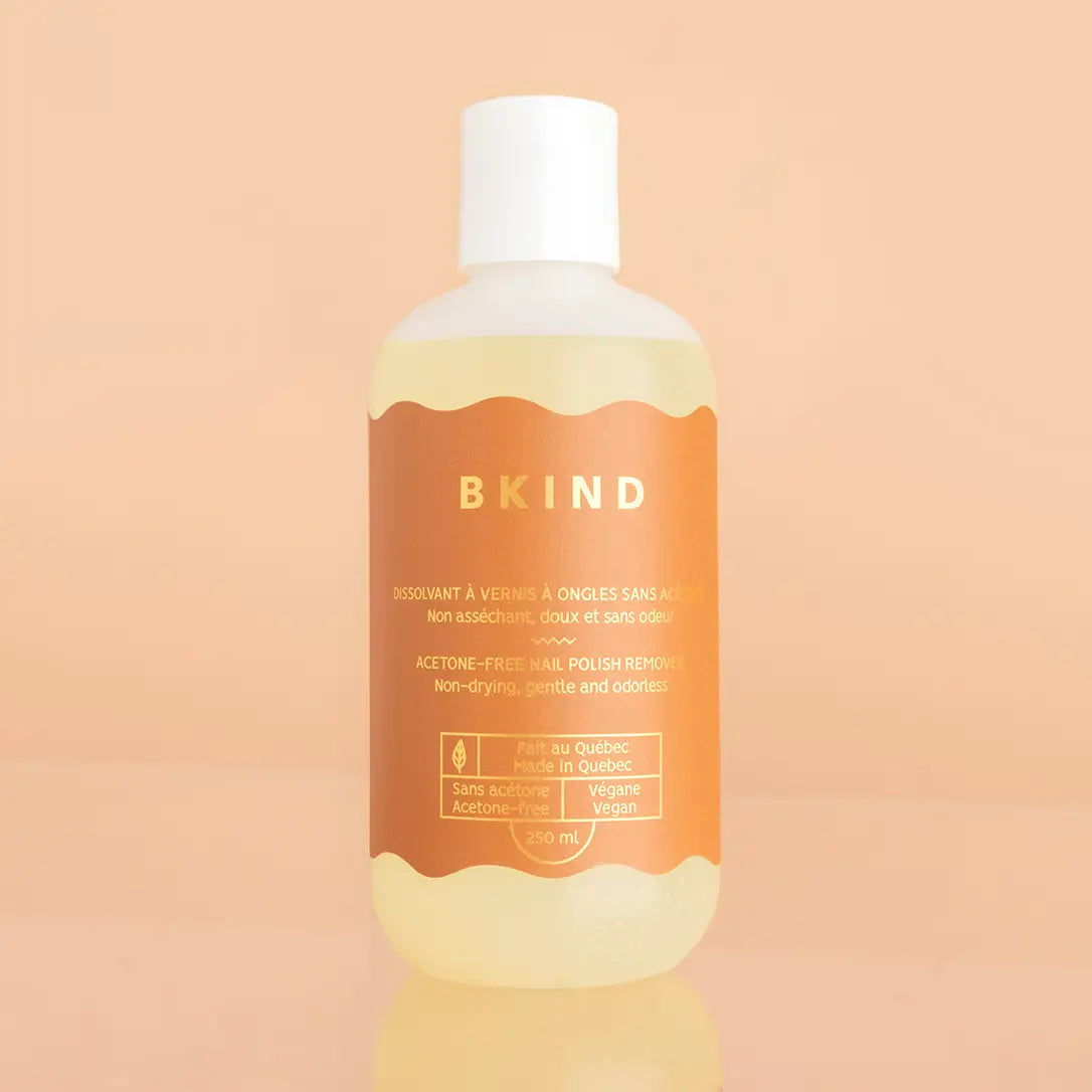 BKIND Acetone-Free Nail Polish Remover - Public Mercantile