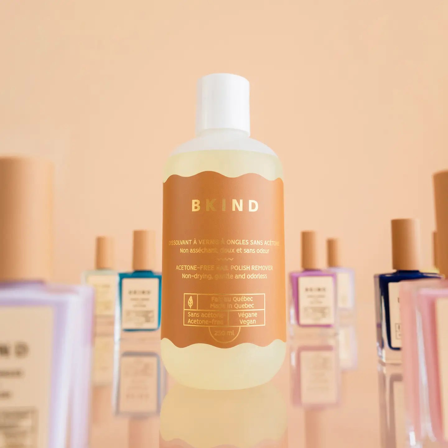 BKIND Acetone-Free Nail Polish Remover - Public Mercantile