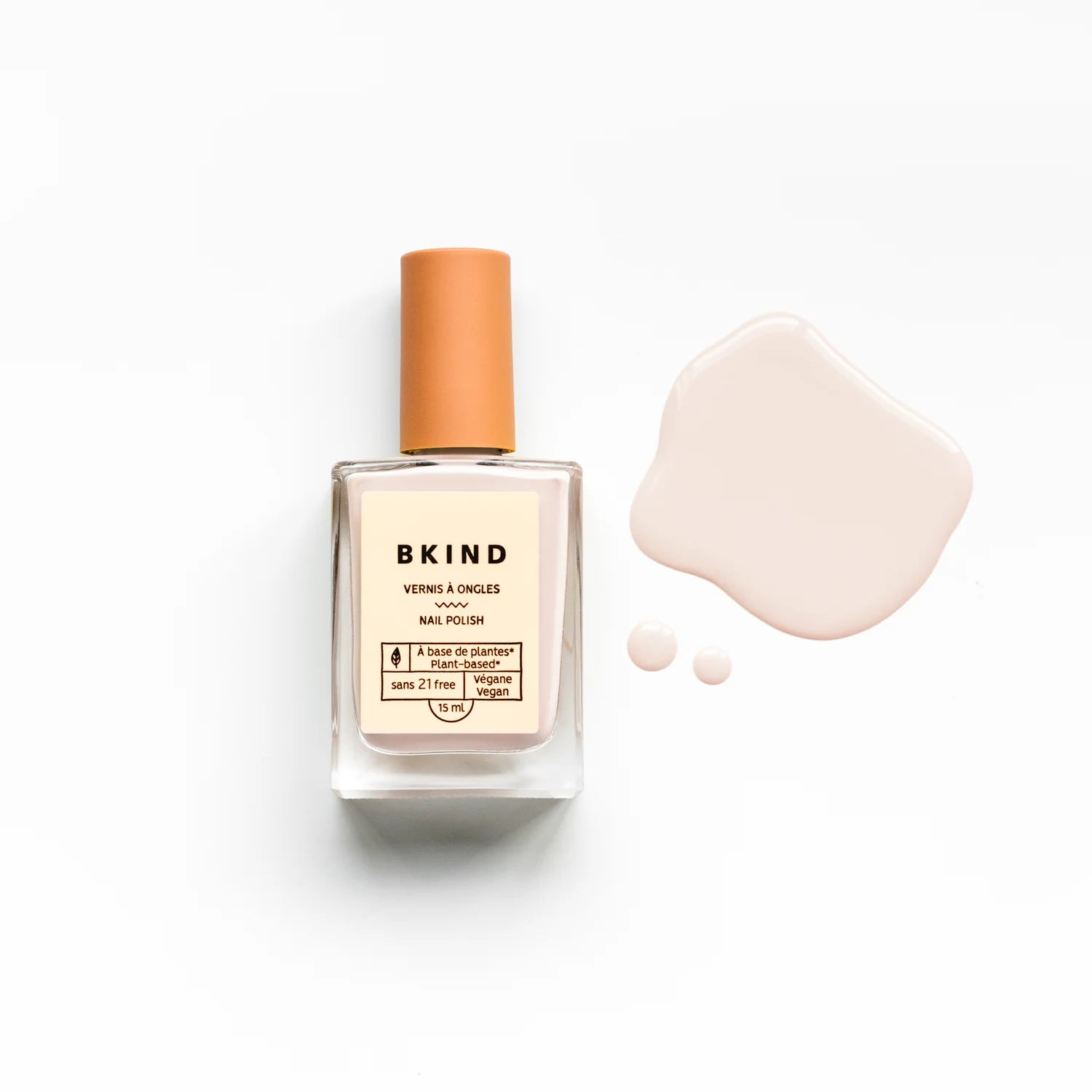 BKIND Plant-Based Nail Polish — Oat Milk - Public Mercantile