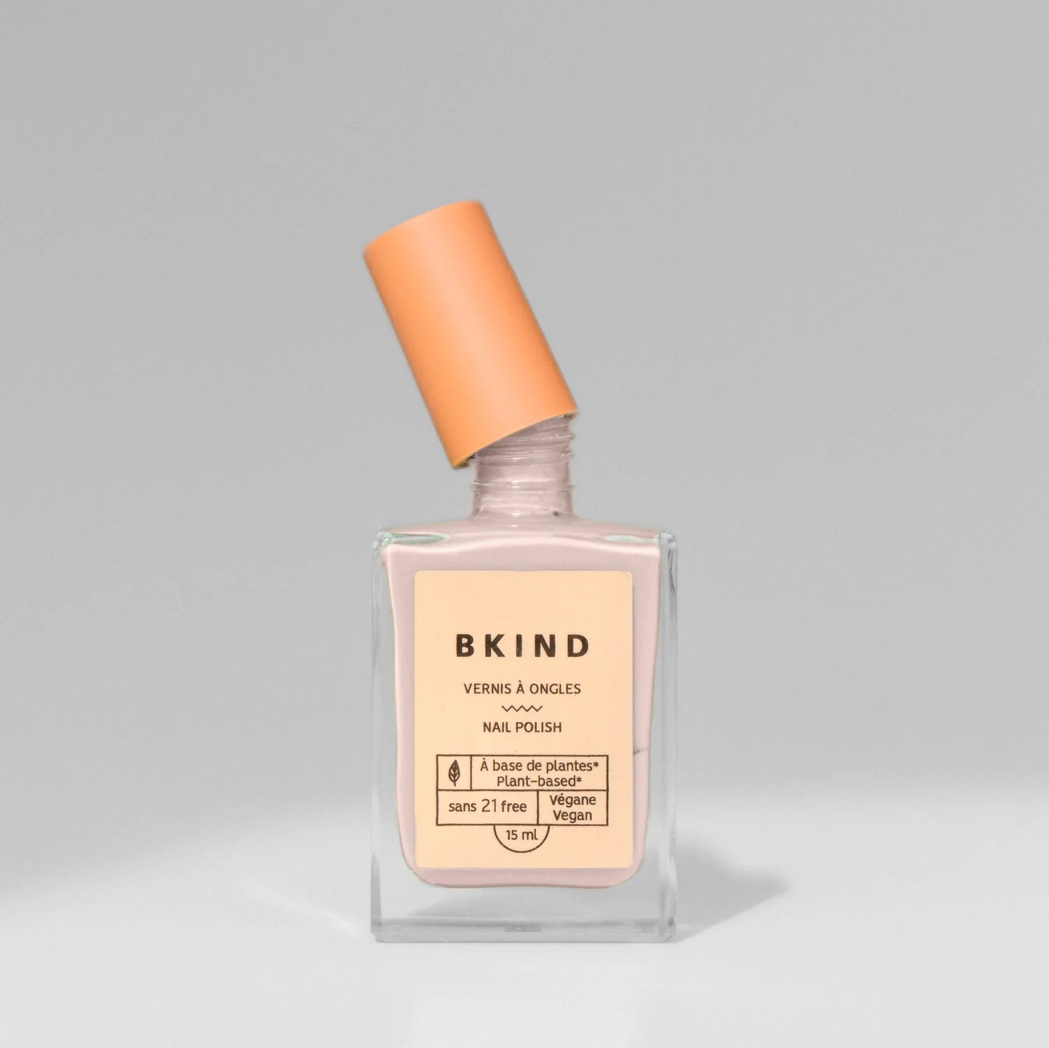BKIND Plant-Based Nail Polish — Soy Latte - Public Mercantile
