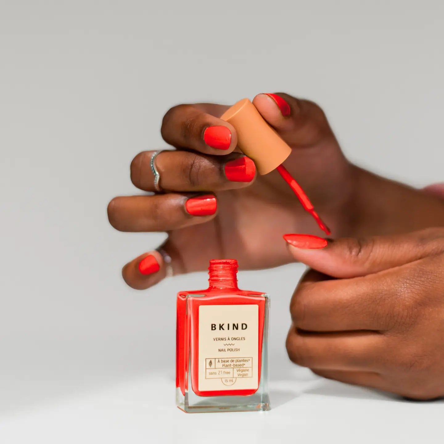 BKIND Plant-Based Nail Polish — Sunburn - Public Mercantile