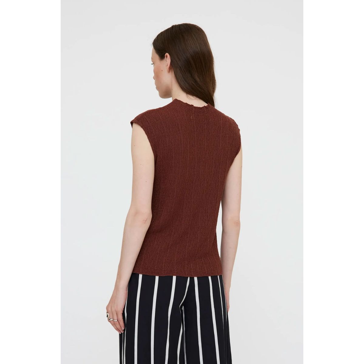 Black Striped Cotton Pants — Wild Pony - Public Mercantile