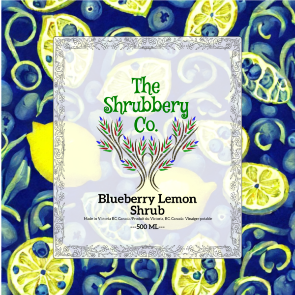Blueberry Lemon Shrub