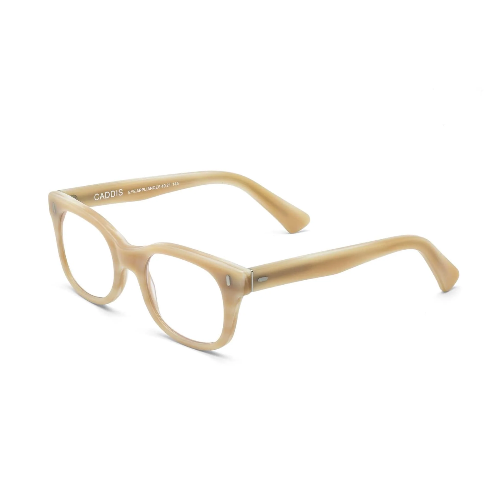 Caddis Bixby Reading Glasses - Matte Bone - Public Mercantile