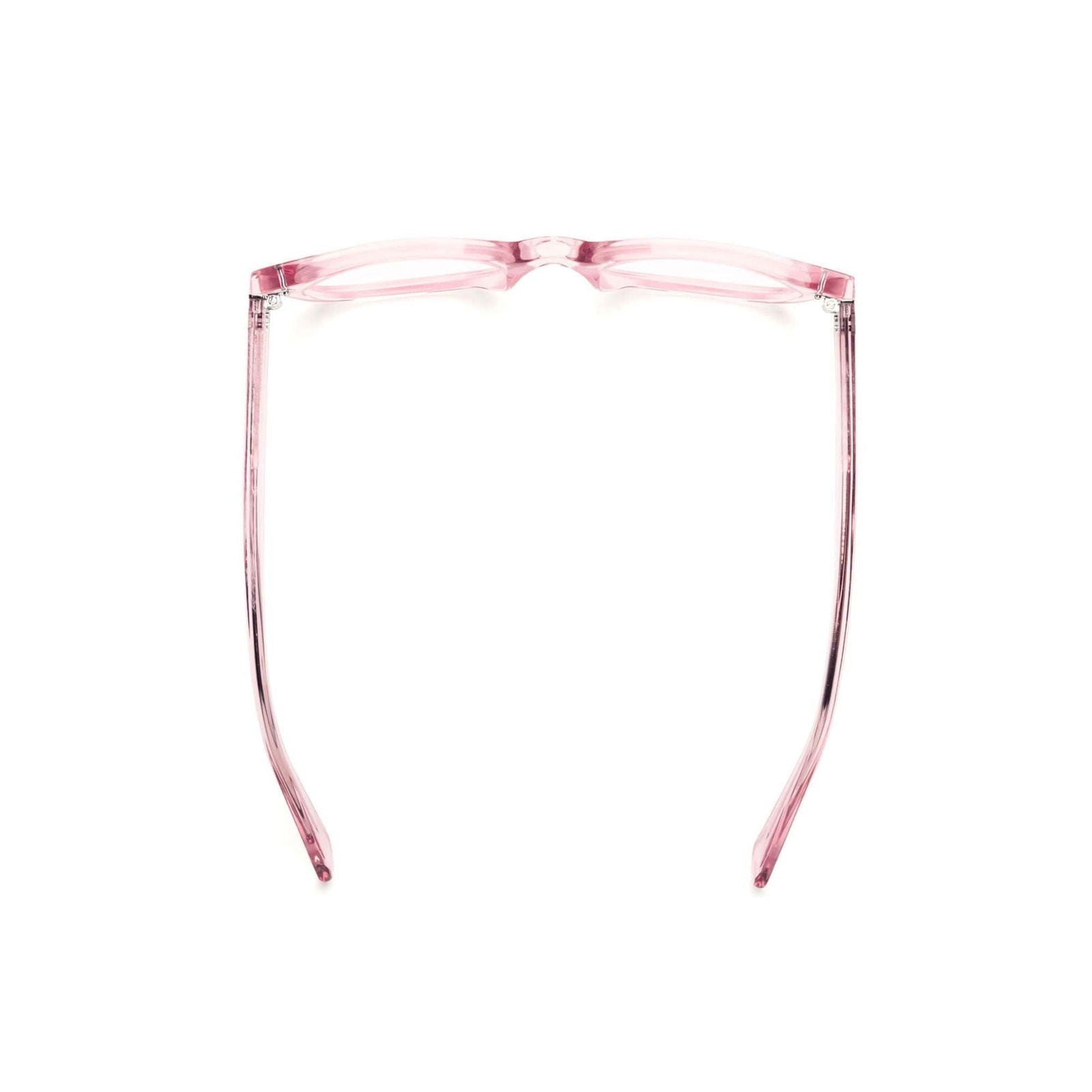 Caddis Bixby Reading Glasses - Polished Clear Pink - Public Mercantile