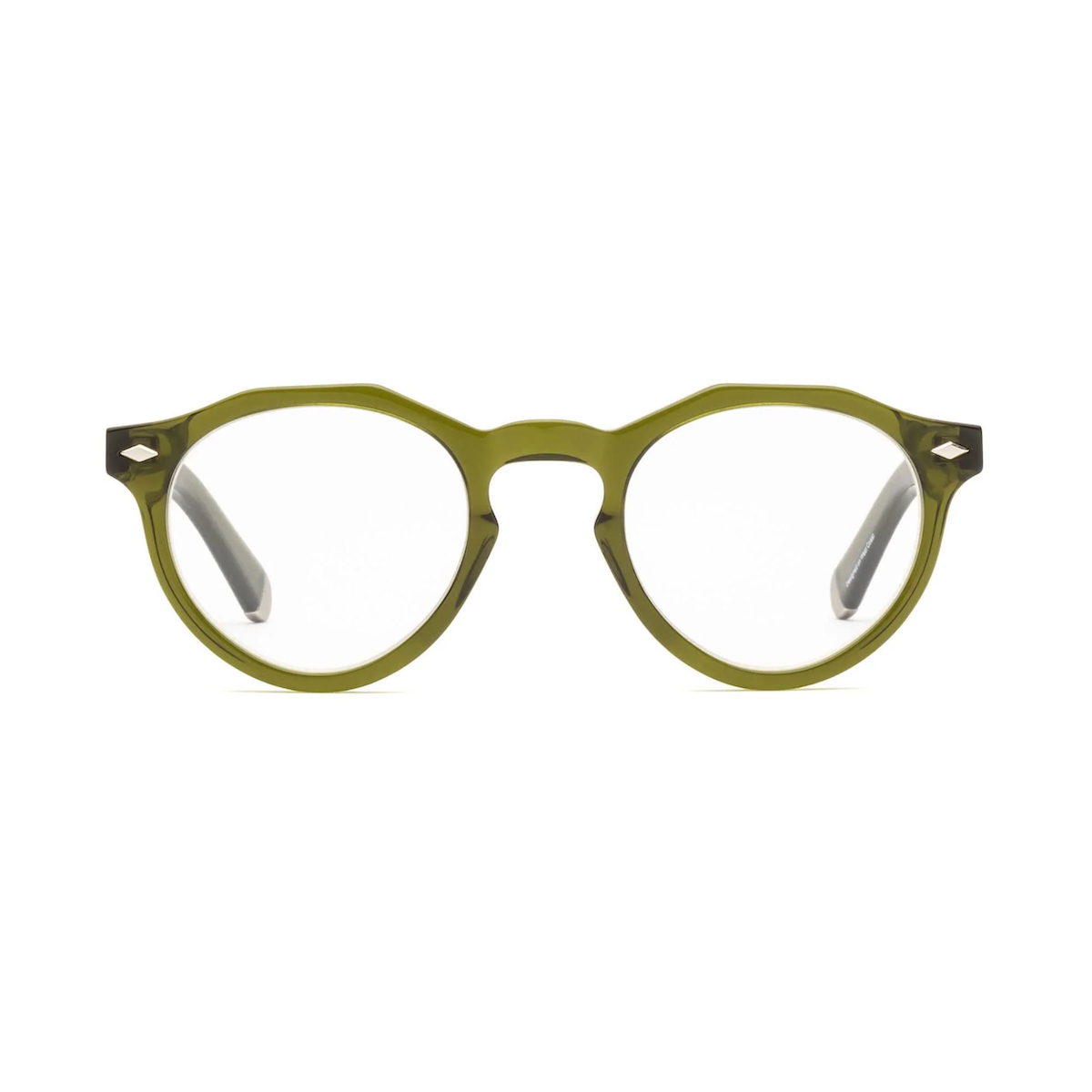 Caddis Dogleg Reading Glasses - Heritage Green - Public Mercantile