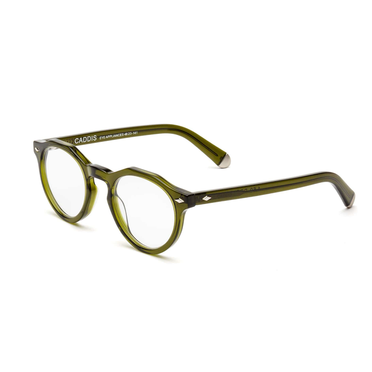 Caddis Dogleg Reading Glasses - Heritage Green - Public Mercantile
