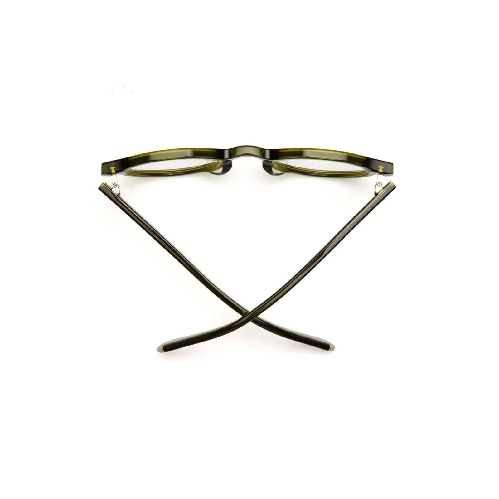 Caddis Dogleg Reading Glasses - Heritage Green - Public Mercantile