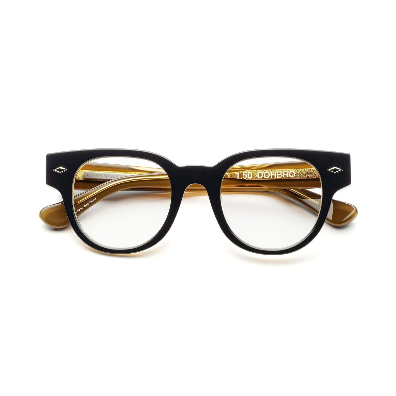 Caddis Dohbro Reading Glasses - Texas Tea - Public Mercantile