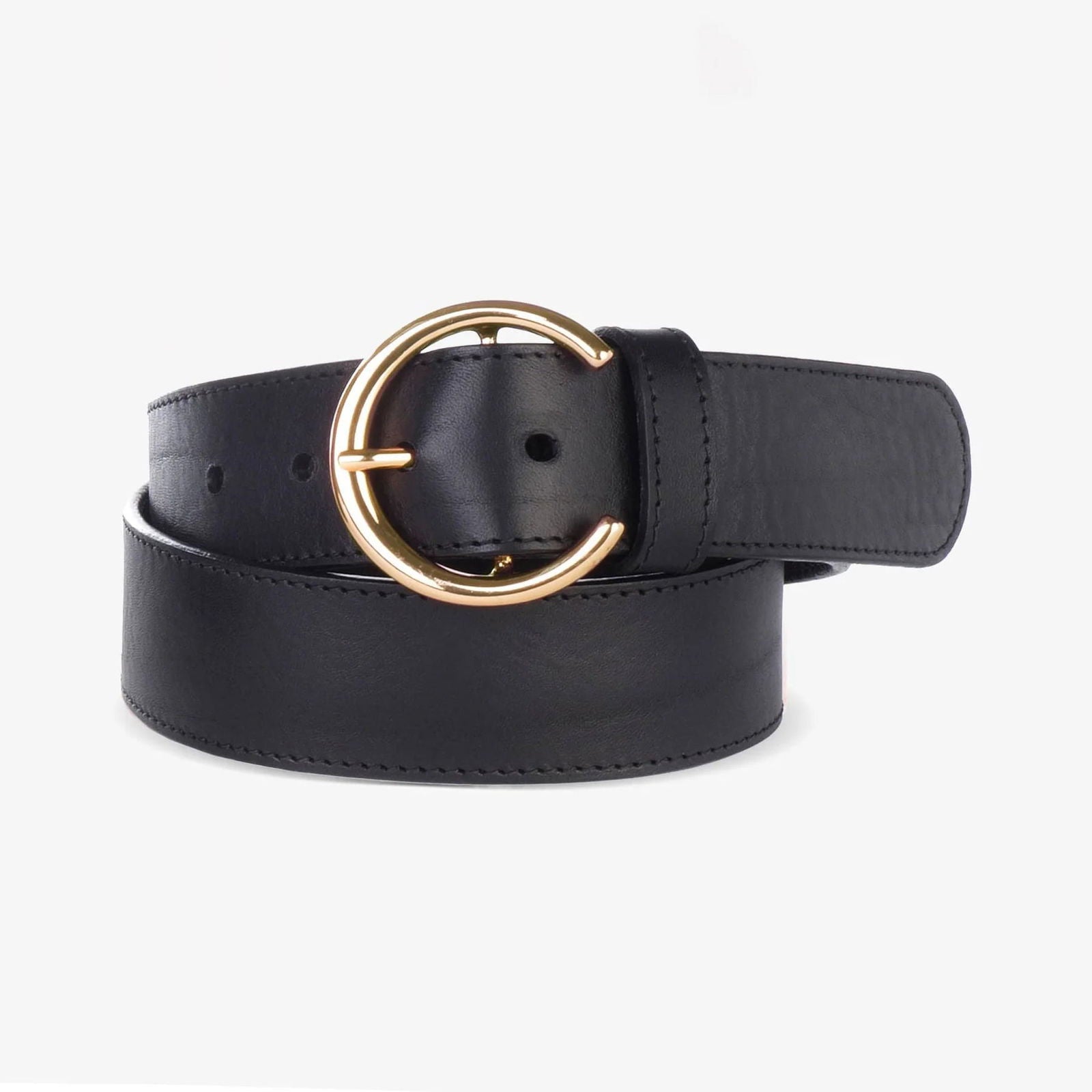 Caprina Bridle Belt — Black - Public Mercantile