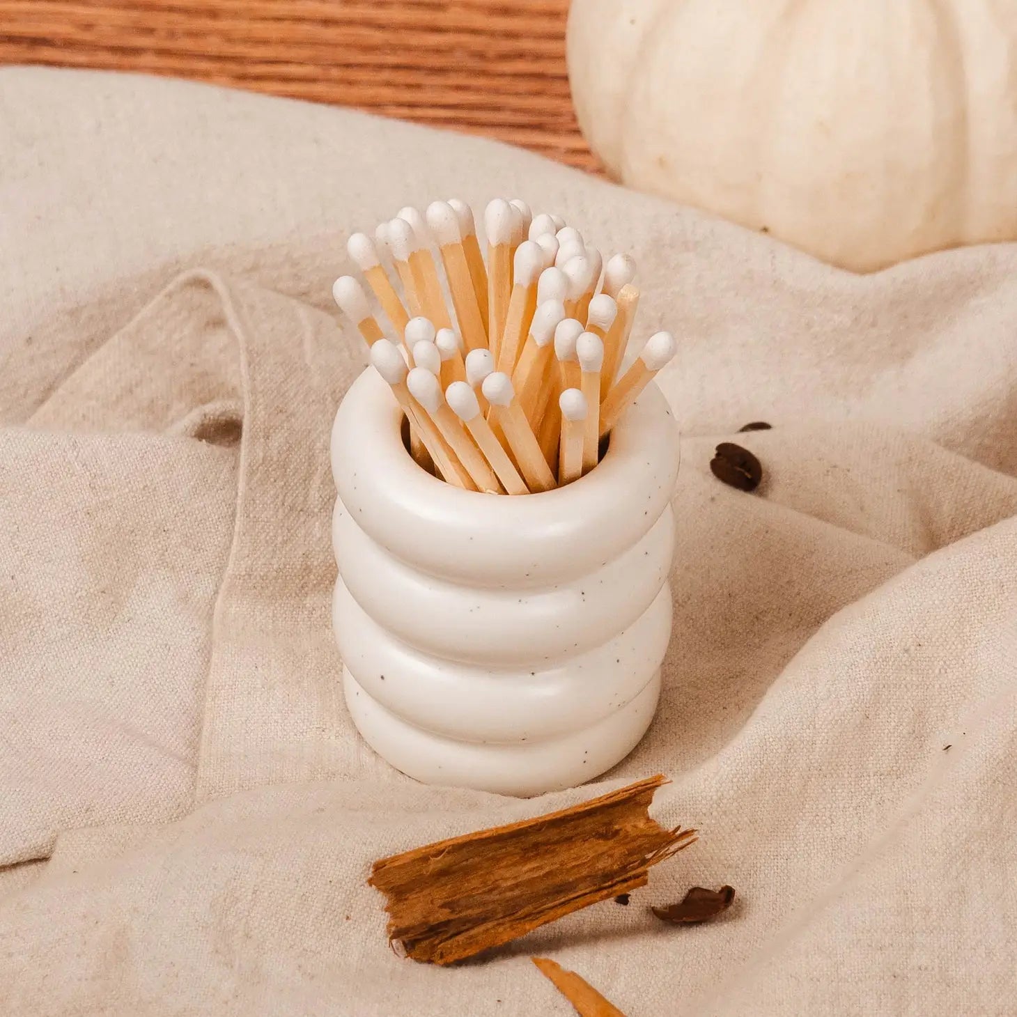 Ceramic Match Pot - Public Mercantile