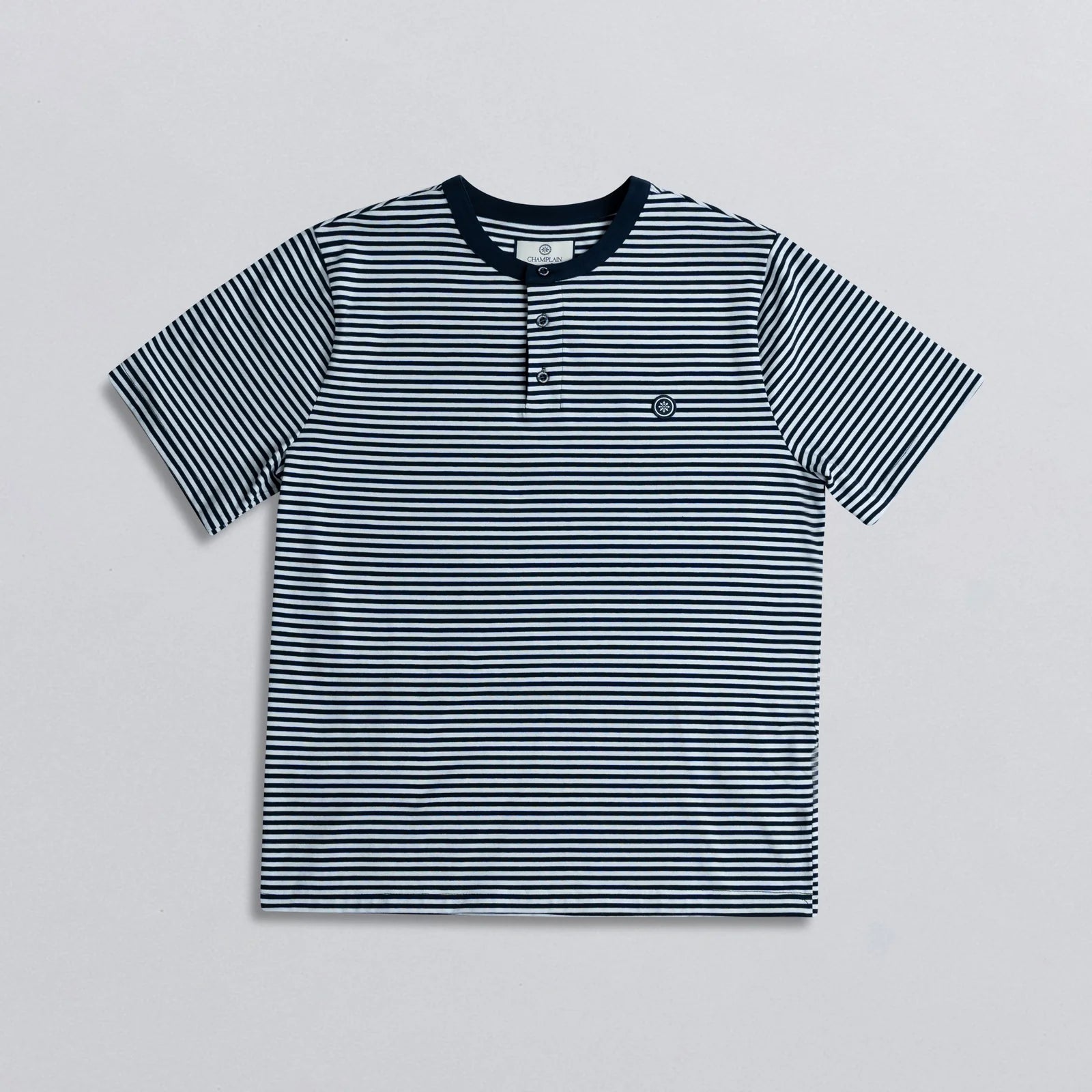 Nautical Henley T-Shirt - Navy — Champlain - Public Mercantile