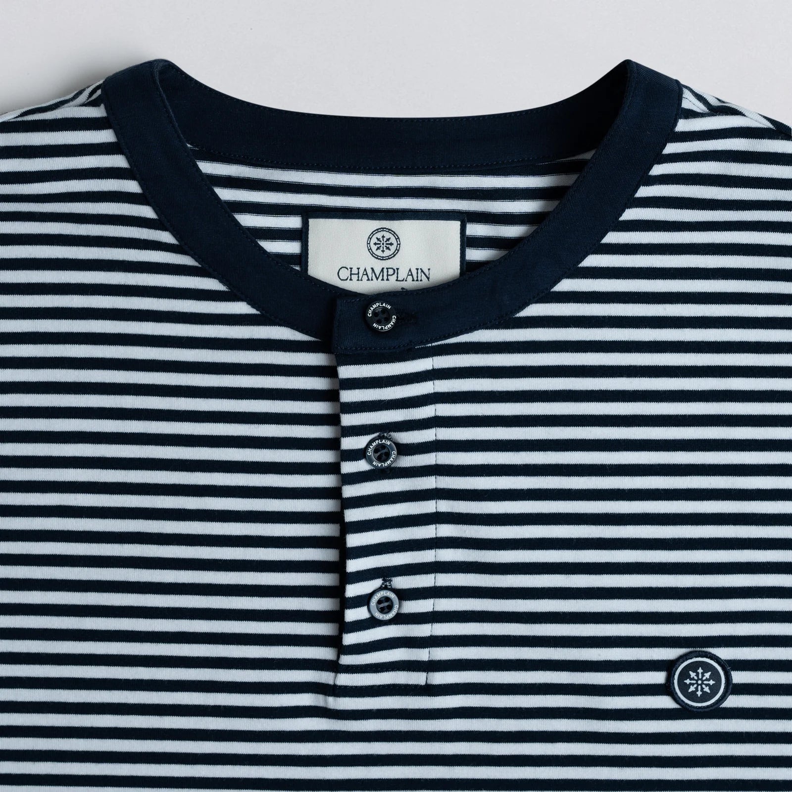 Nautical Henley T-Shirt - Navy — Champlain - Public Mercantile
