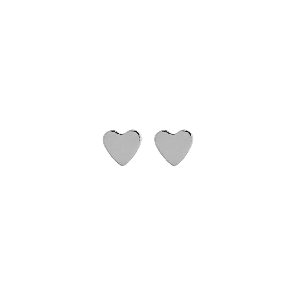 Coeur Silver Stud Earrings — Lisbeth - Public Mercantile