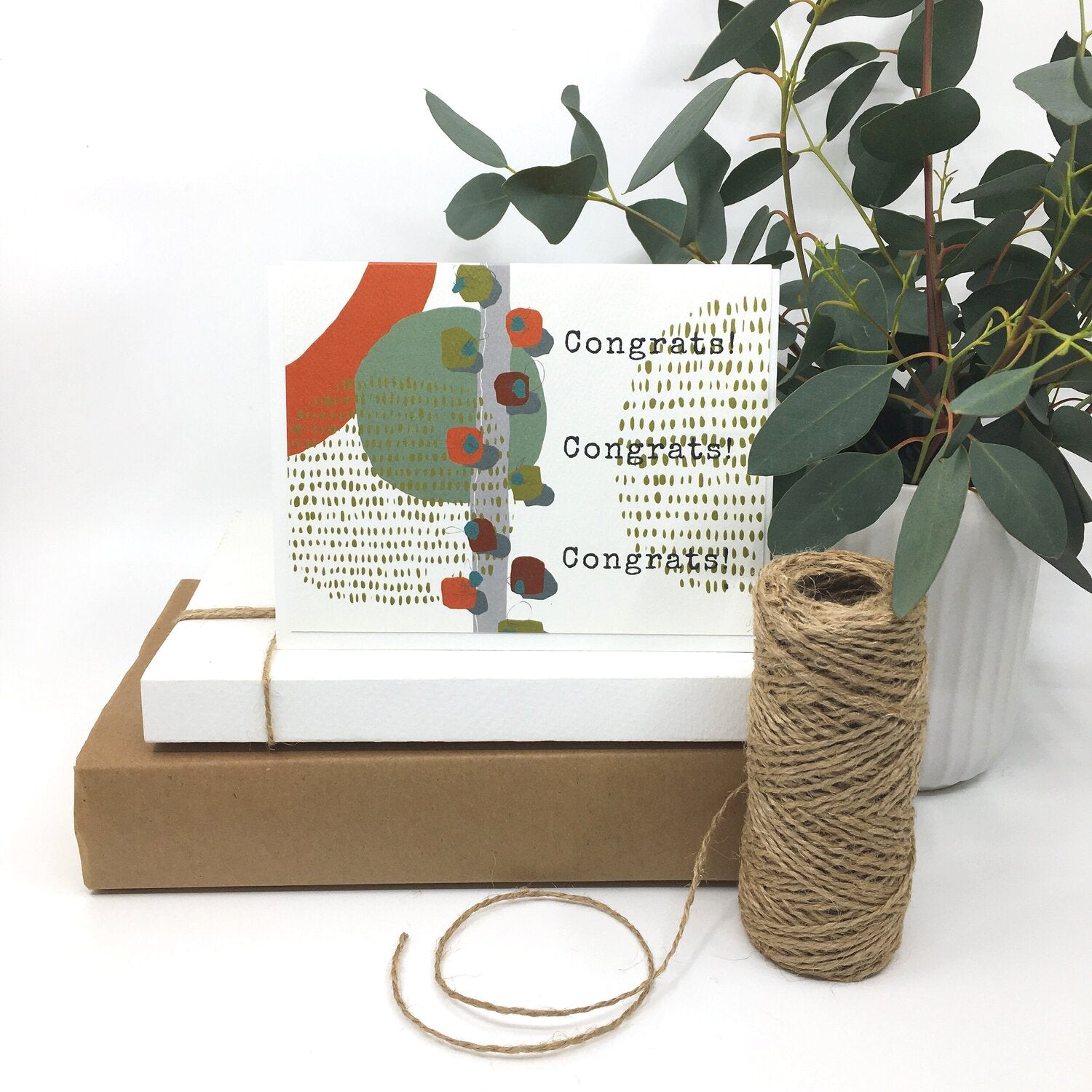 Congrats - Abstract Congratulations Card - Public Mercantile