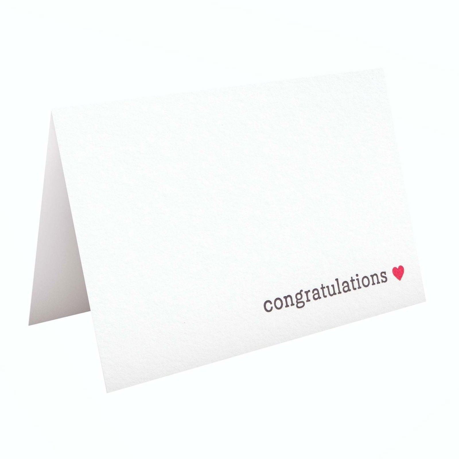 Congratulations Heart Card - Public Mercantile