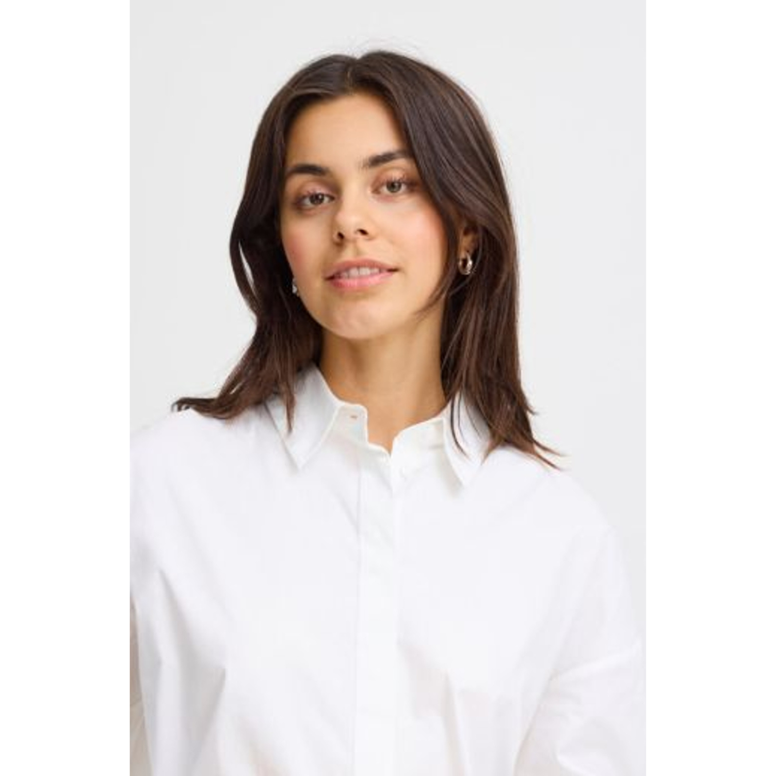 Cotton Button-up Shirt — Blanc - Public Mercantile