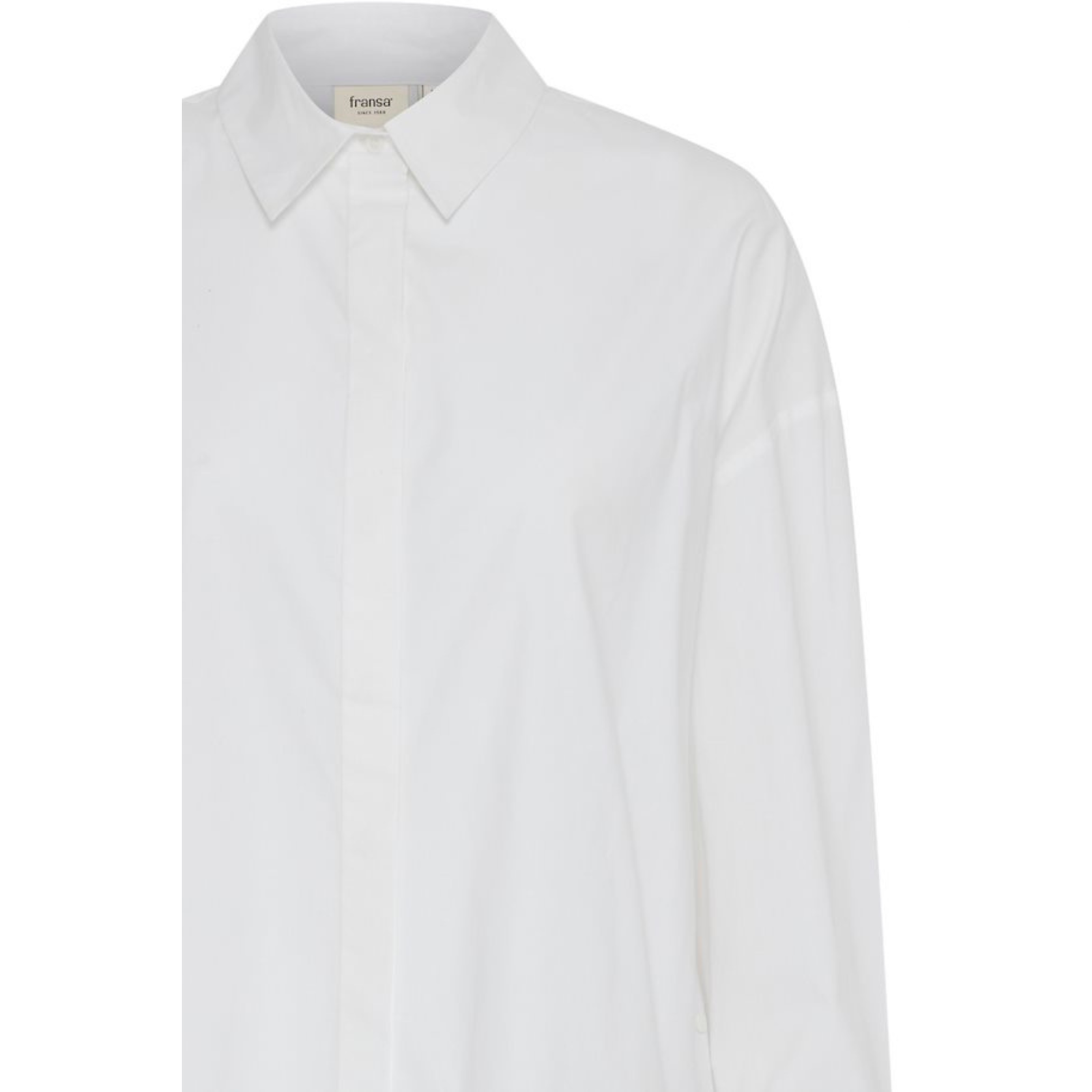 Cotton Button-up Shirt — Blanc - Public Mercantile