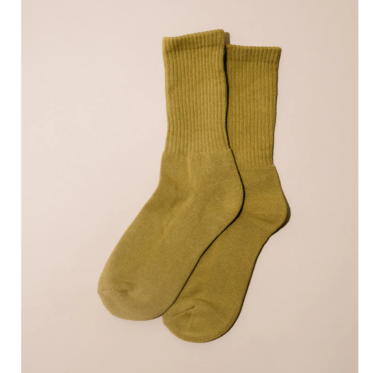 Crew Socks - Olive - Public Mercantile