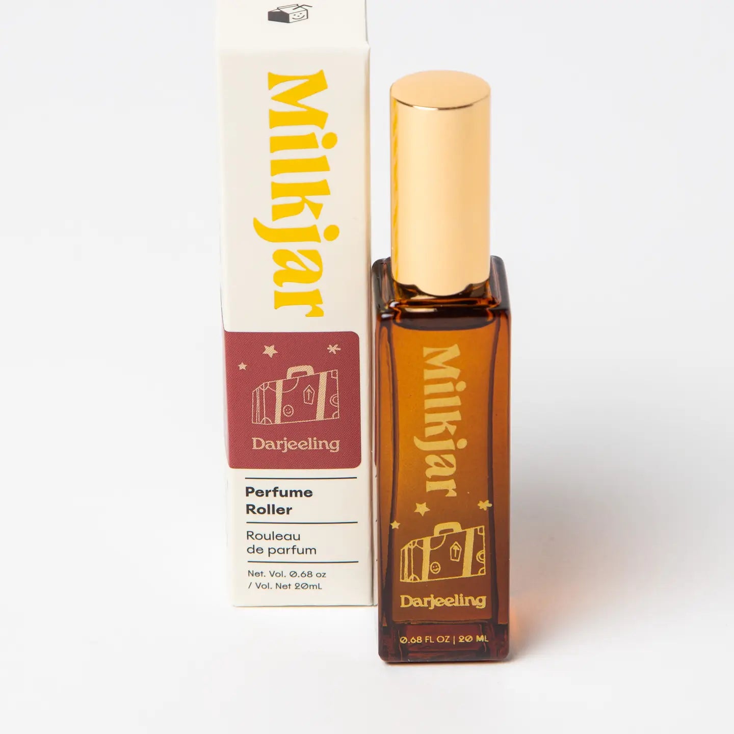 Darjeeling | Patchouli & Santal Perfume Roller — Milk Jar - Public Mercantile