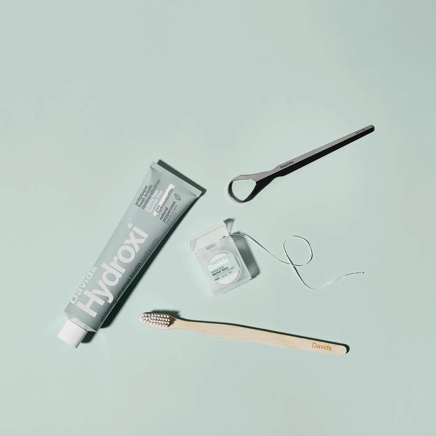 Davids Hydroxi™ Whitening+Enamel Health Nano Hydroxyapatite Premium Toothpaste | Peppermint