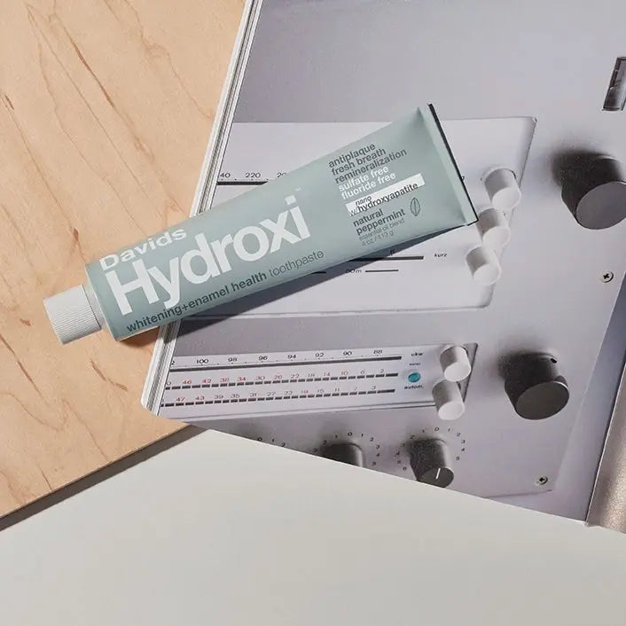 Davids Hydroxi™ Whitening+Enamel Health Nano Hydroxyapatite Premium Toothpaste | Peppermint