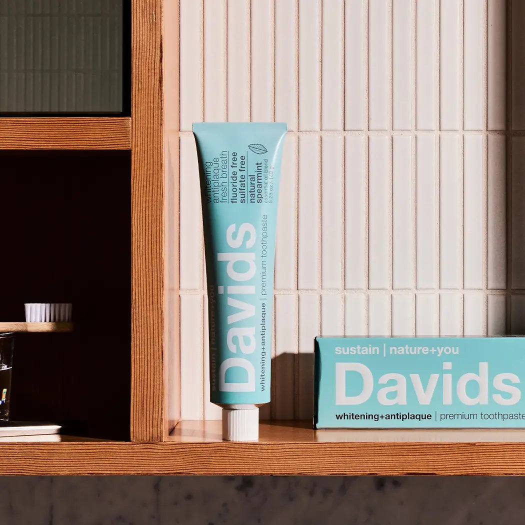 Davids Premium Toothpaste | Spearmint