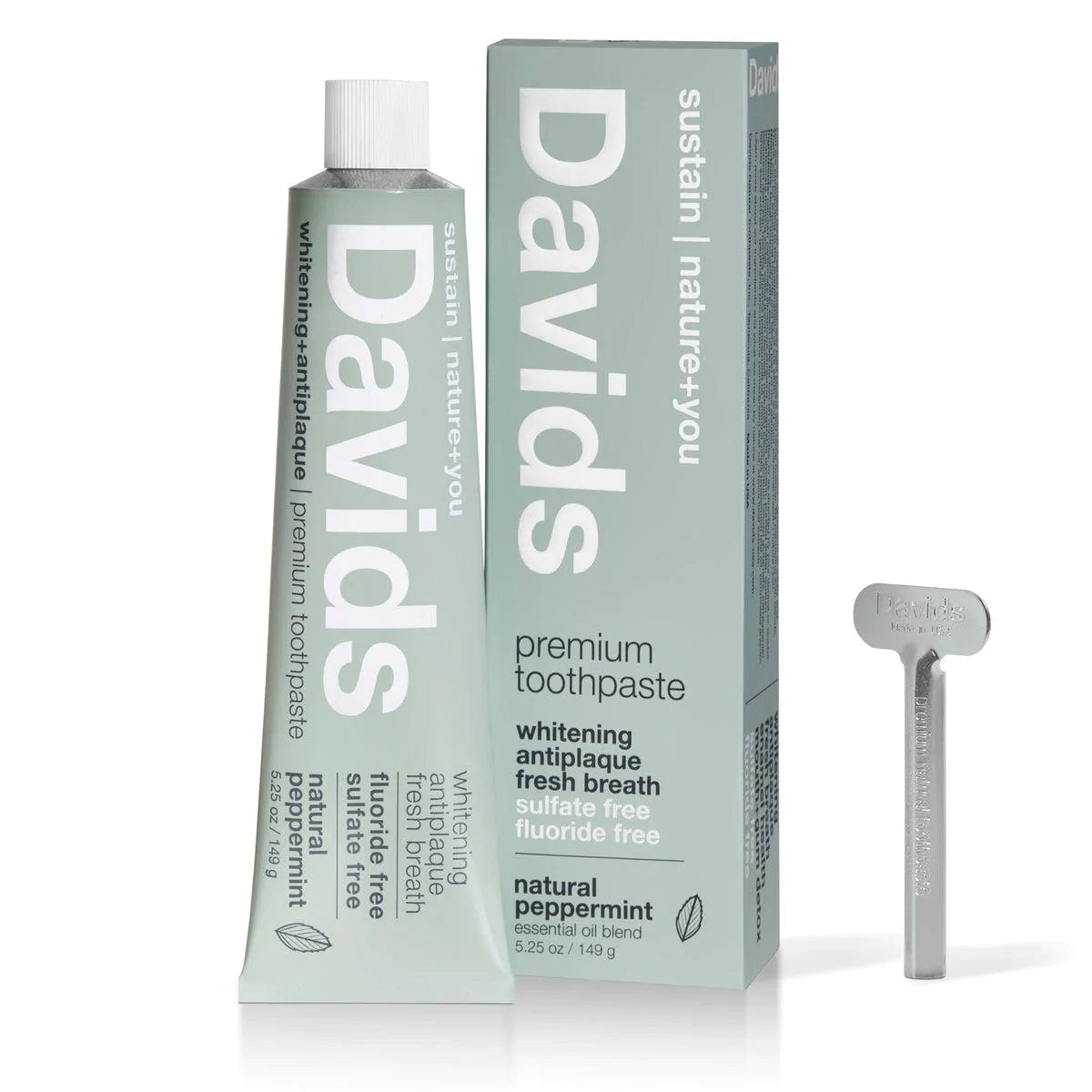 Davids Toothpaste | peppermint - Public Mercantile