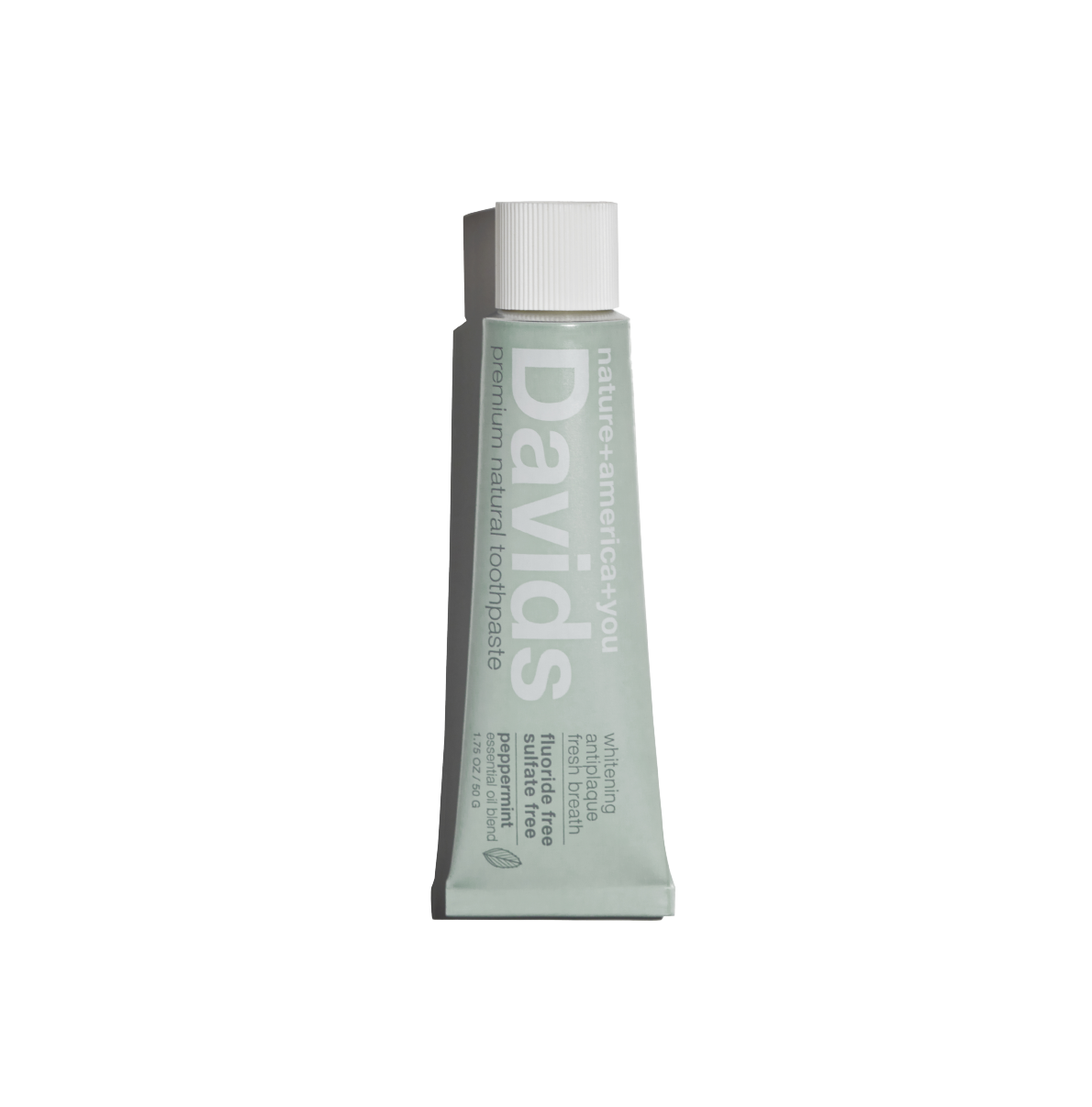 Davids Toothpaste | peppermint travel size - Public Mercantile