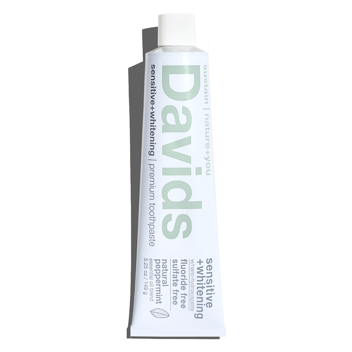 Davids Toothpaste | sensitive+whitening - Public Mercantile