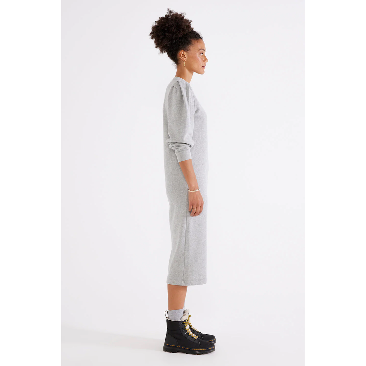 Ética Brisa Knit Dress - Heather Grey - Public Mercantile