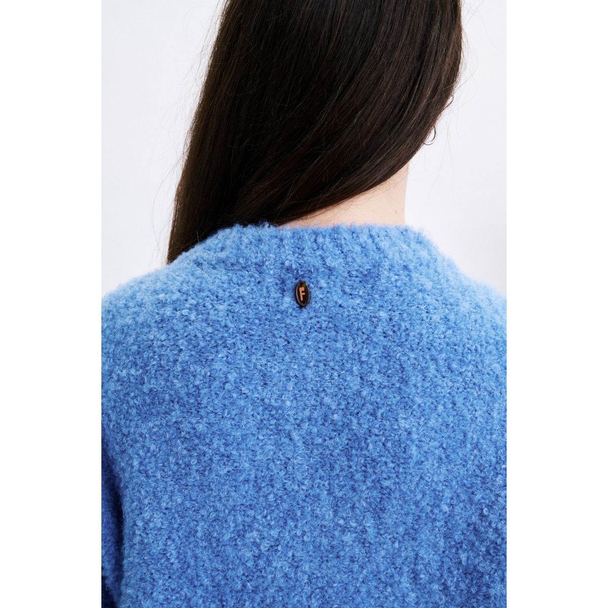 Robe à smocks rayée