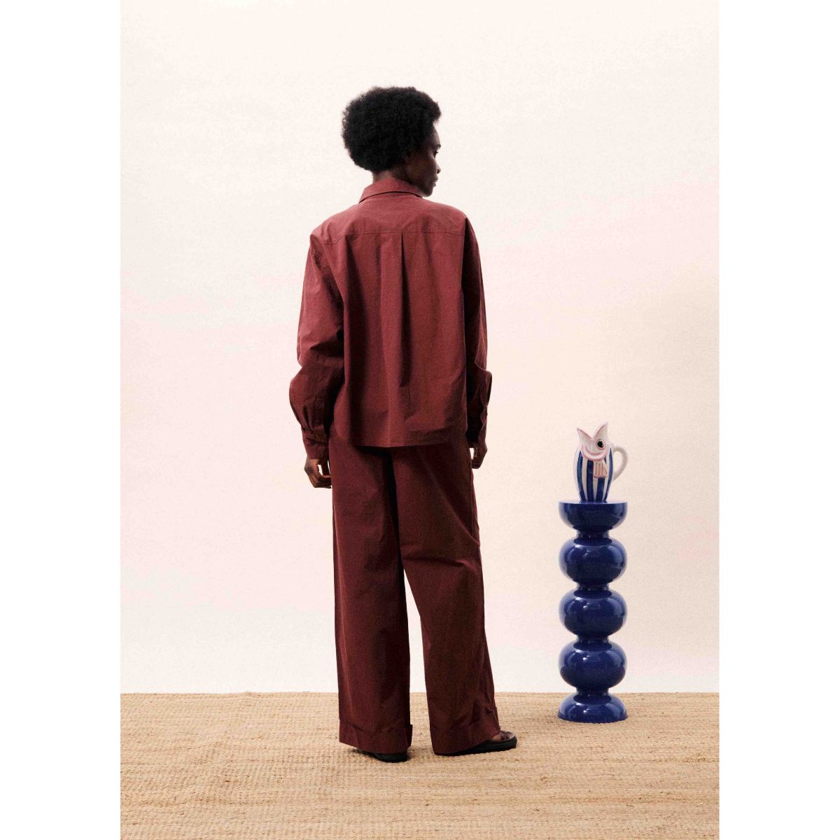 FRNCH Uluna Pant — Bordeaux - Public Mercantile